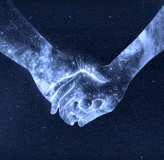 Starry hands Return to centre