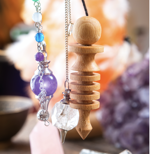 Using pendulums for spiritual dowsing