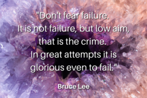 There is no failure, only feedback There is no failure, only feedback