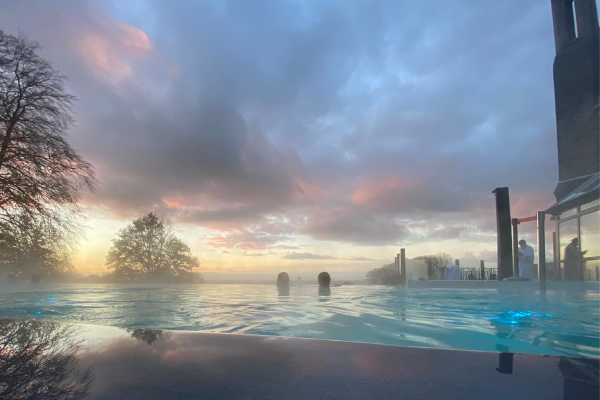 Shrigley infinity pool-2 Bazaar Spa - Shrigley Hall