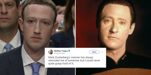 Zuckerberg robot My Facebook account was hacked and lost