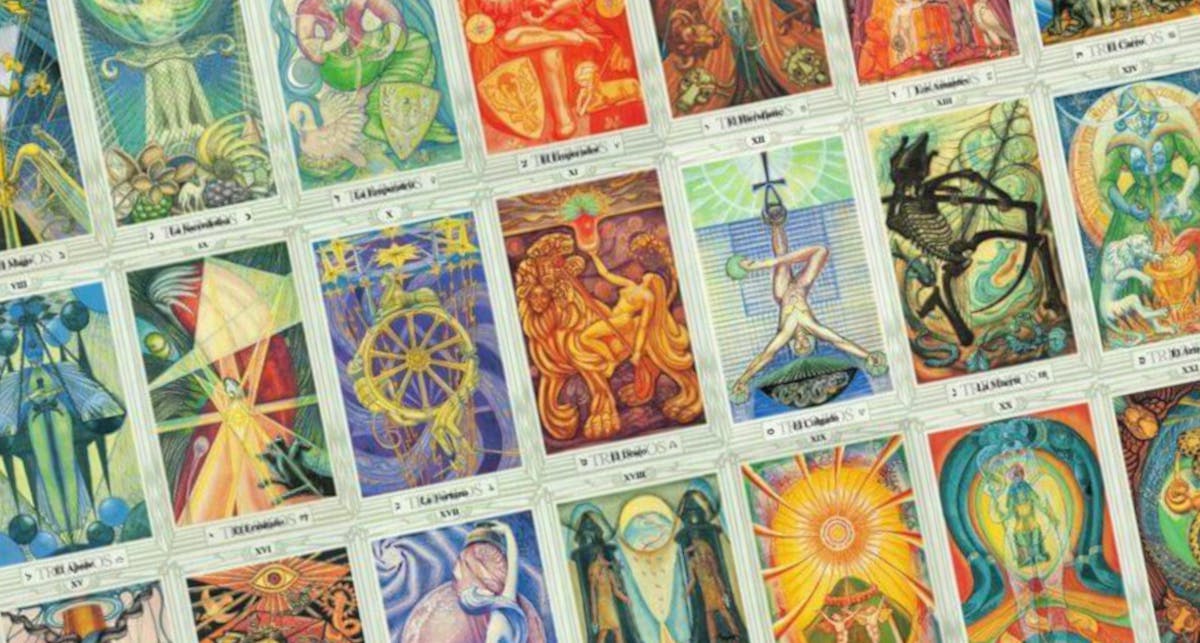 Creative fire: The Tower Thoth Tarot Deck
