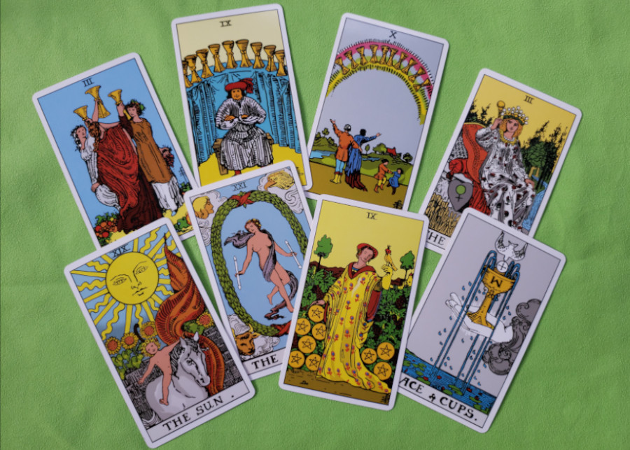 Positive tarot cards