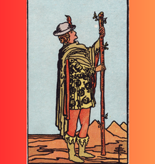 The Page of Wands – get ready for a new start!