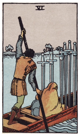 Highest good - The Six of Swords